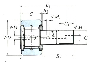 NSK-FCRS-35-滾針軸承