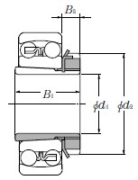 NTN-1220SK;H220X-自動調(diào)心球軸承