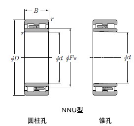 NTN-NN3020K-圓柱滾子軸承