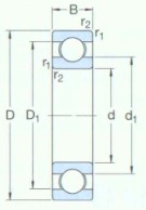 SKF-6317M/C3VL0241-特殊應(yīng)用軸承