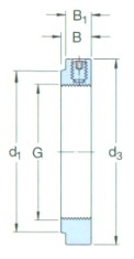 SKF-HN16-鎖緊螺母