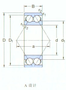 SKF-*3315A-角接觸球軸承