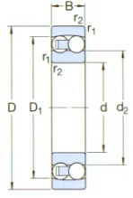 SKF-1226M-自動調(diào)心球軸承