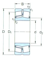 SKF-23940CCK/W33-球面滾子軸承