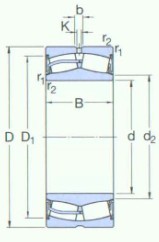 SKF-*24138-2CS2/VT143-球面滾子軸承