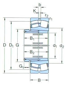 SKF-*22344CCK/W33-球面滾子軸承