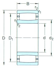 SKF-*C4916V1)-CARB 圓環(huán)滾子軸承