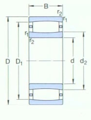 SKF-*C4140K30V1)-CARB 圓環(huán)滾子軸承